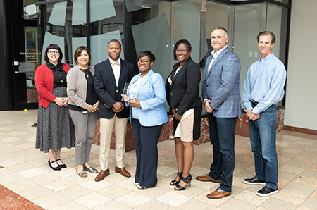 Commerce Bank received the Thought Partner award from Give Black KC