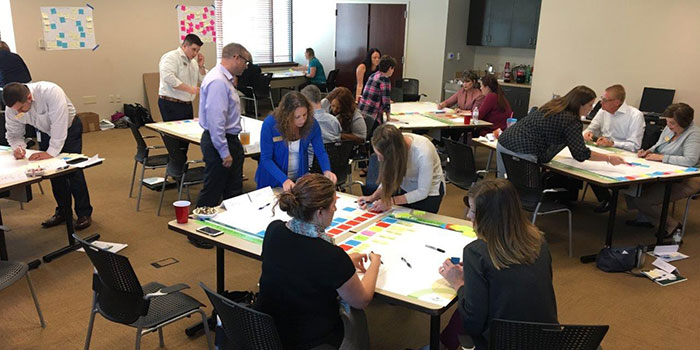 Agile branch training at Commerce Bank