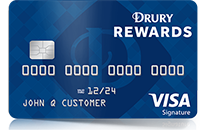 Drury Hotels Visa Signature Rewards Credit Card