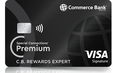 Special Connections® Premium Visa® Signature credit and debit card